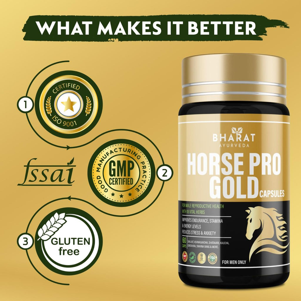 Horse Pro Gold Capsules  with Oil