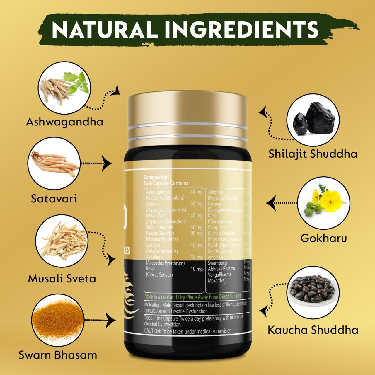 Horse Pro Gold Capsules  with Oil