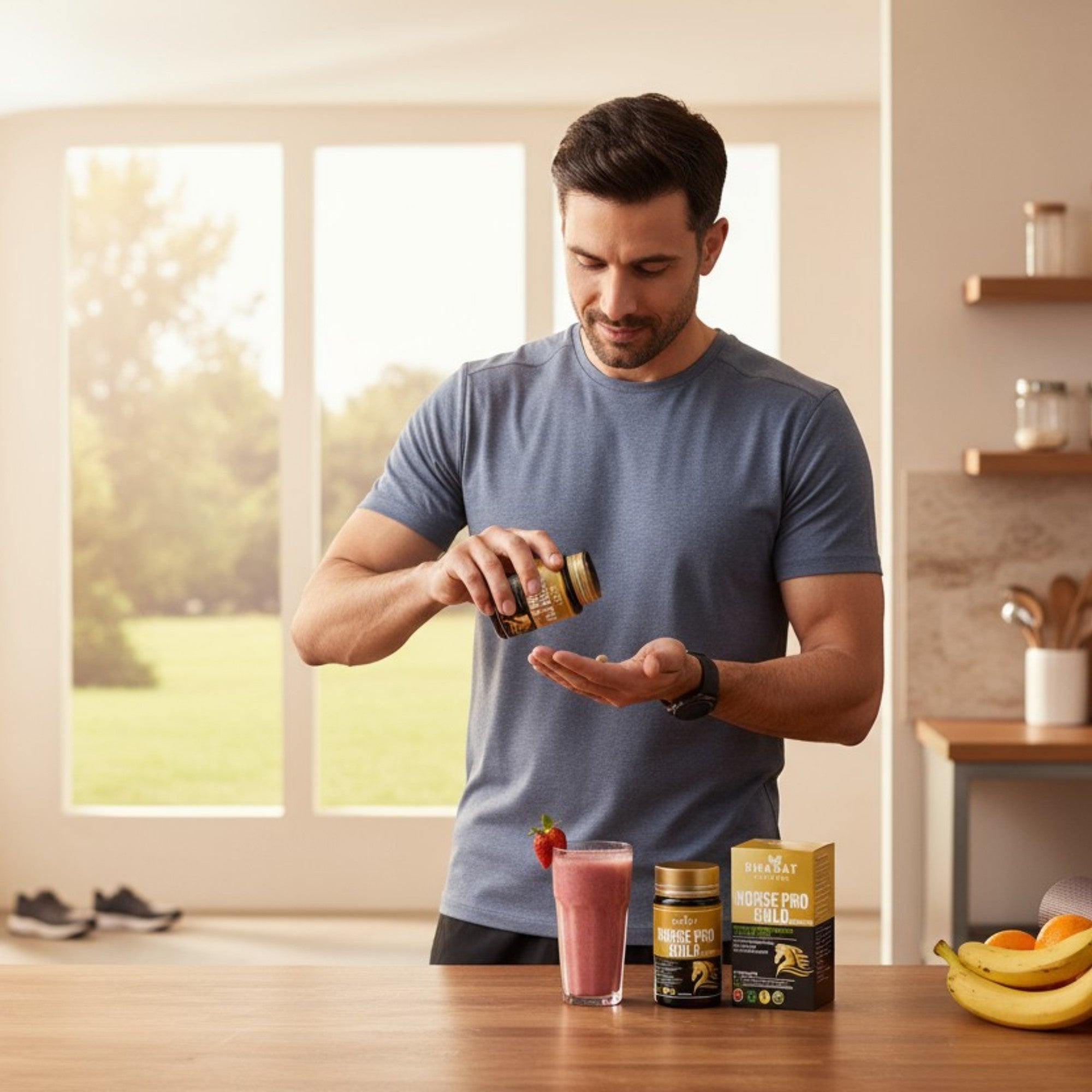 Horse Pro Gold Capsules  with Oil