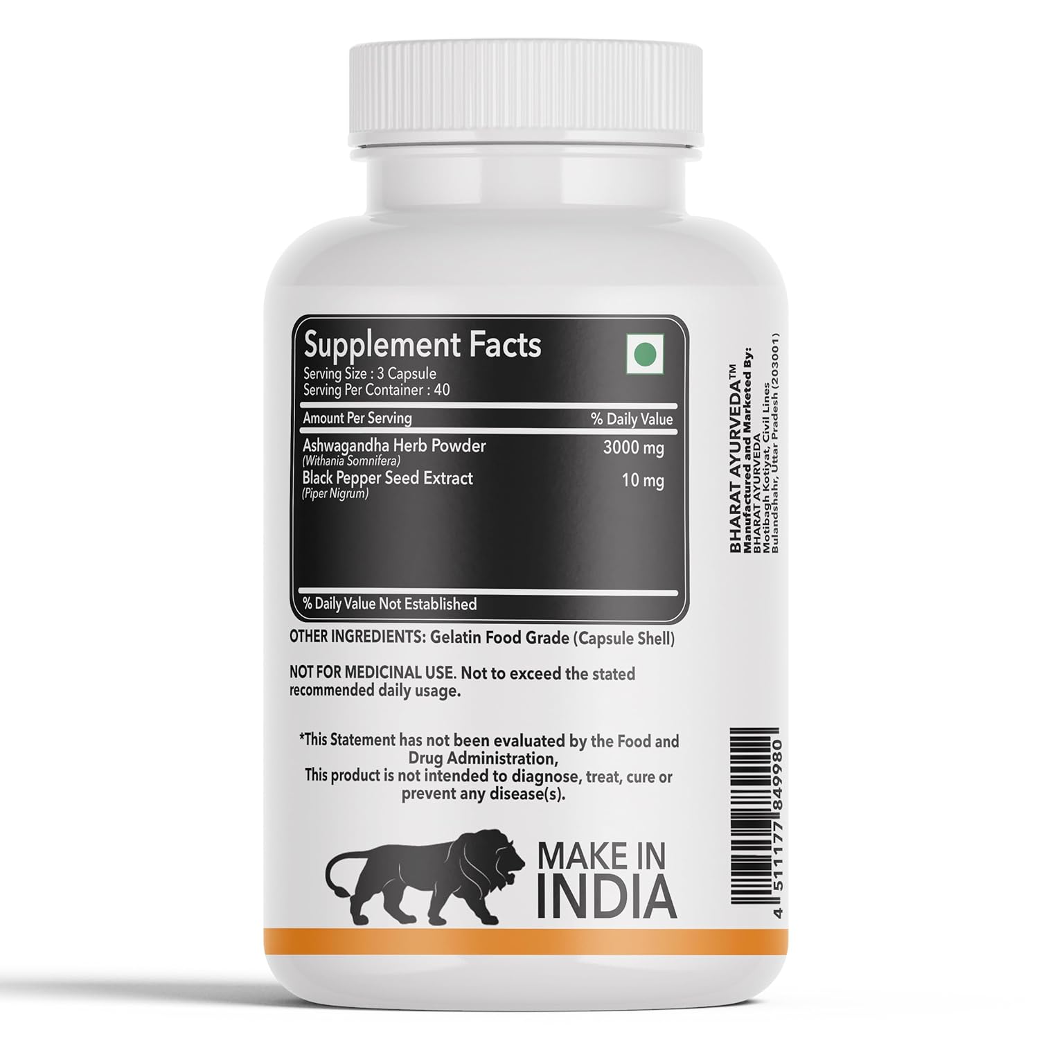 Ashwagandha Ultra Strength-3000mg