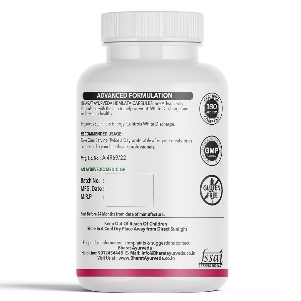 Hemlata Capsules For Leukorrehea