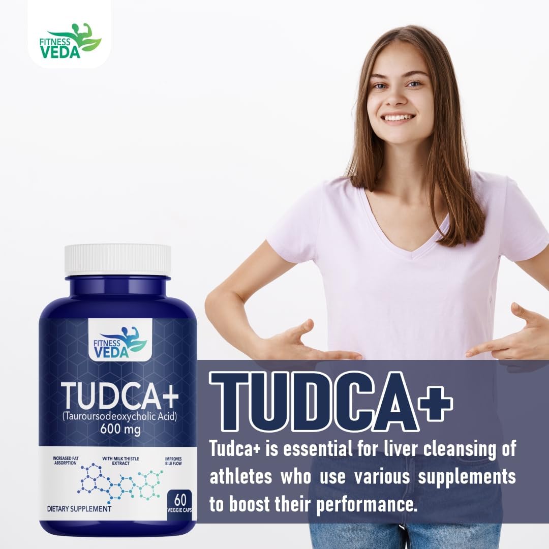 FitnessVeda Tudca+ 600MG