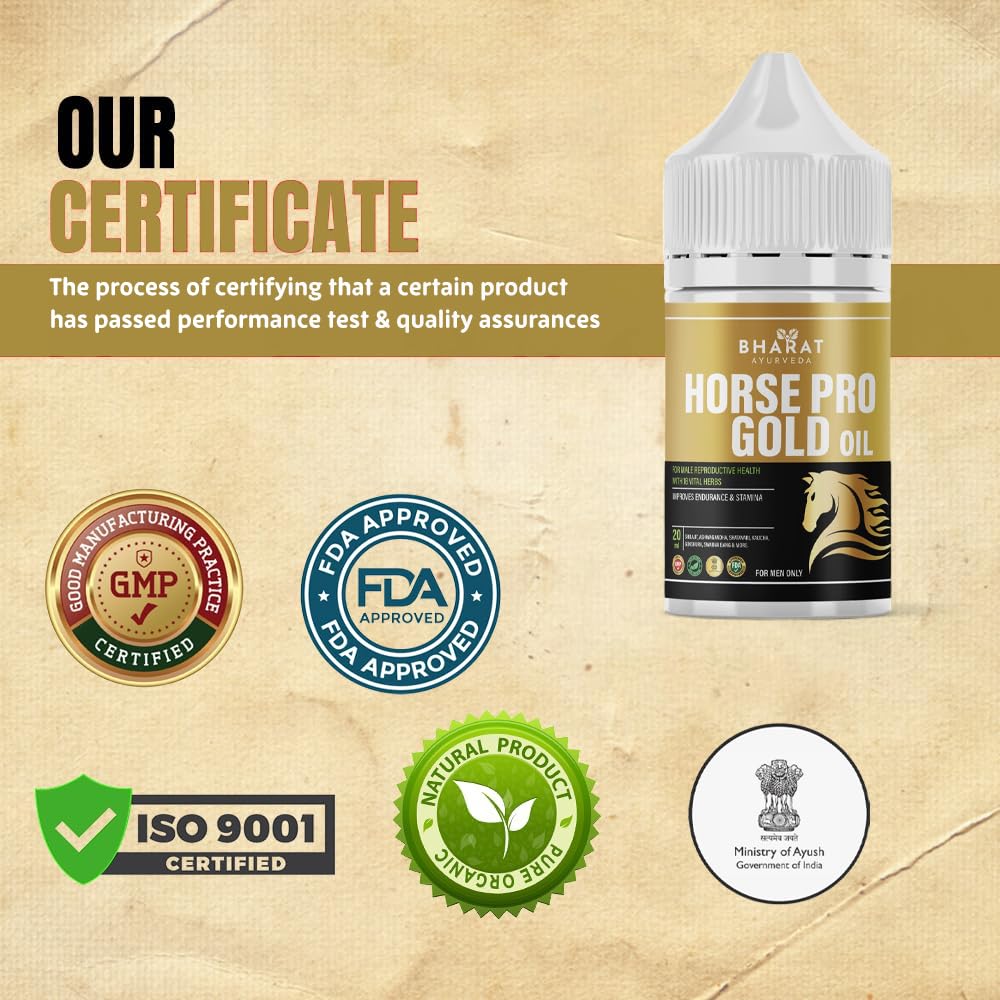 Horse Pro Gold Oil (30 ML)
