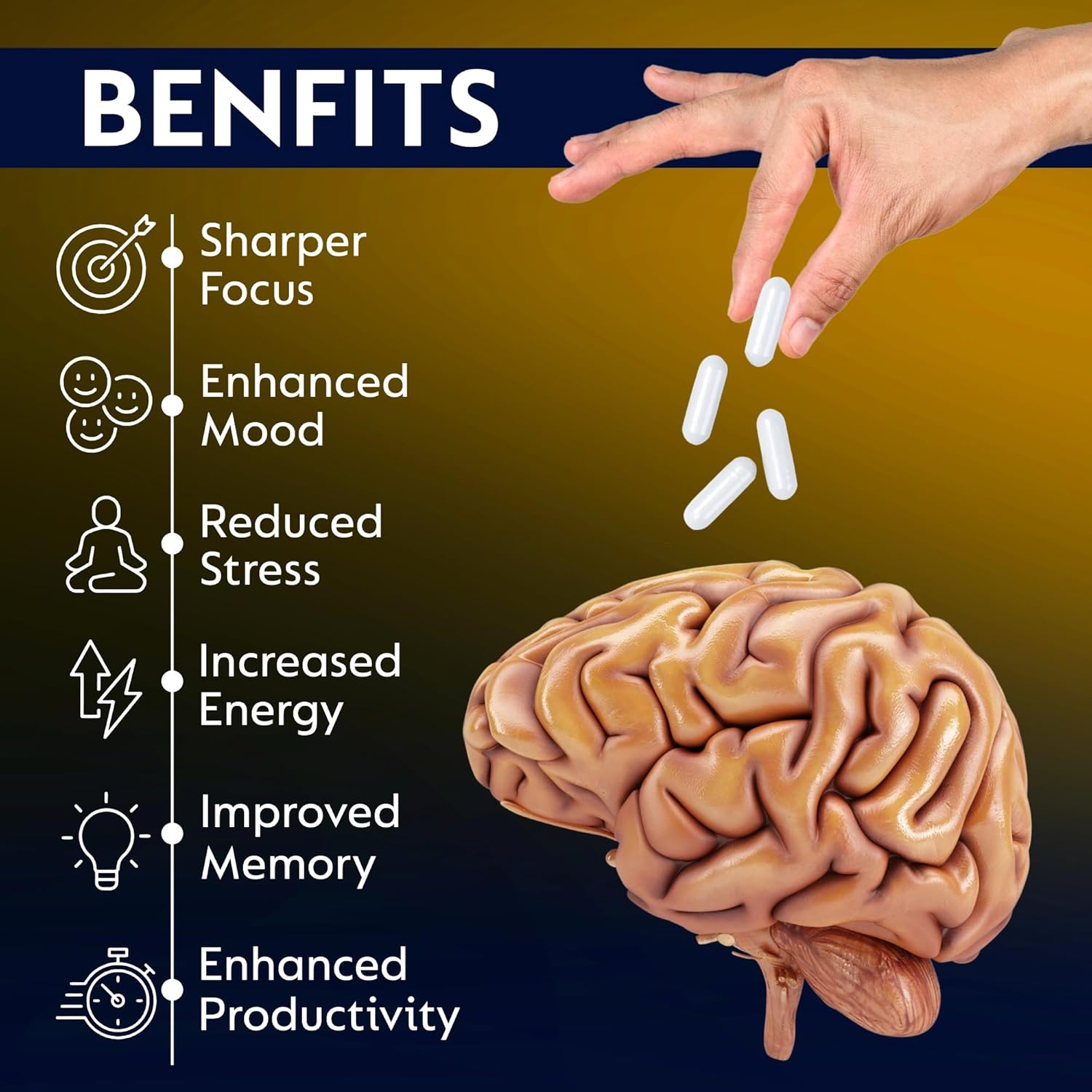 Mega Mind capsules 90 capsules