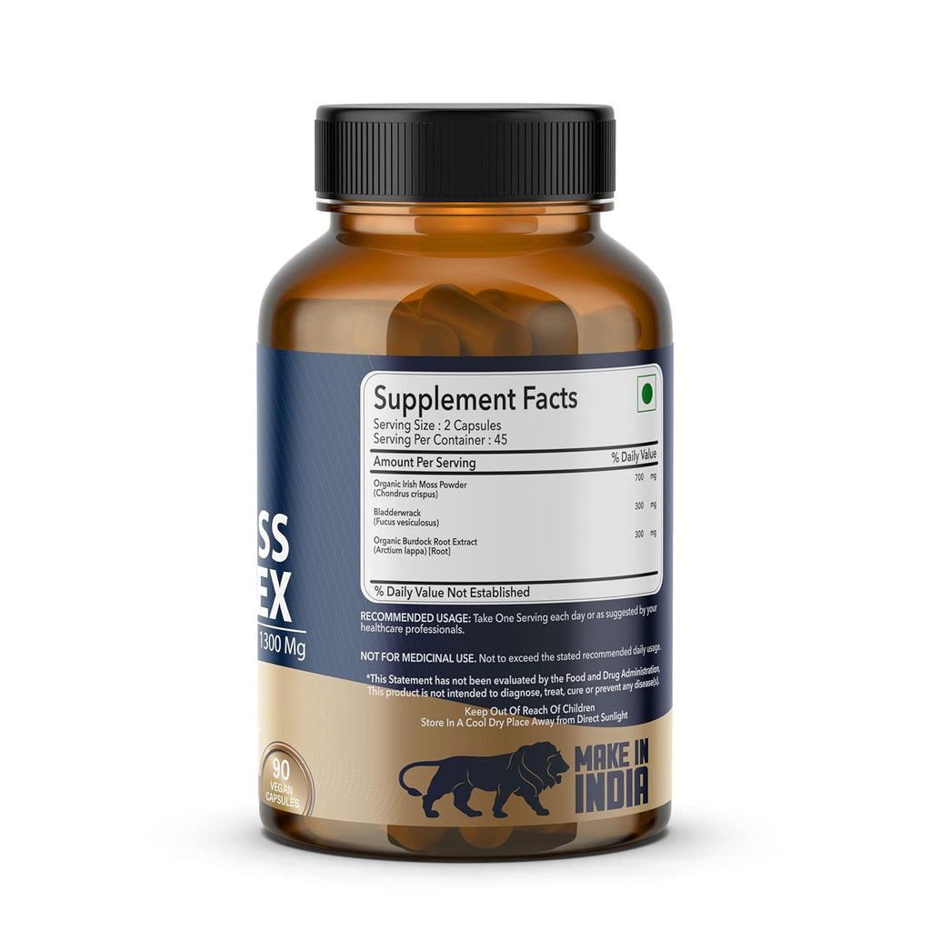 Sea Moss Capsules 1300mg